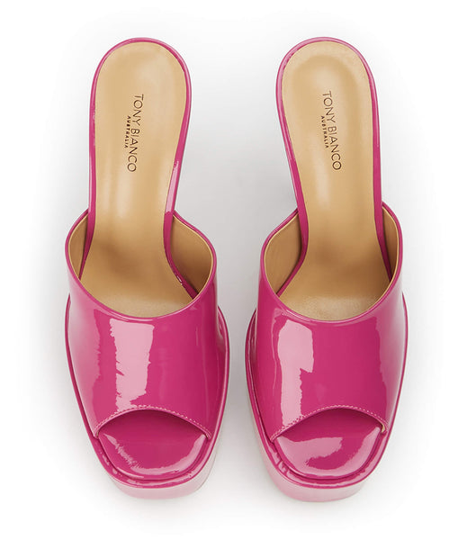 Tony Bianco Jordyn Berry Lack 15cm Stilettklackar Rosa | XSEBH98887