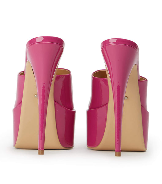 Tony Bianco Jordyn Berry Lack 15cm Stilettklackar Rosa | XSEBH98887