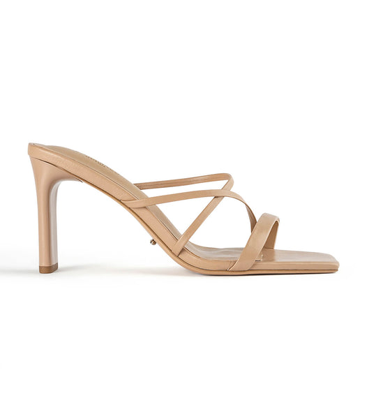 Tony Bianco Klassiska Skin Nappa 8.5cm Strappy Heels Hudfärg | QSEWA22266