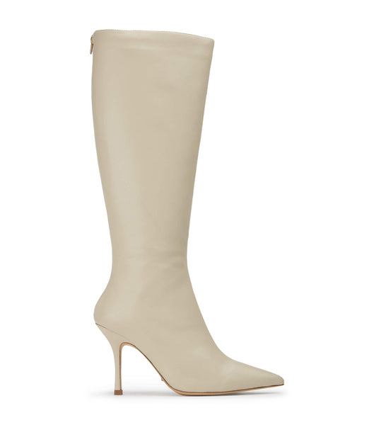 Tony Bianco Kortez Vanilla Nappa 9.5cm Mid Calf Boots Ljusgula | SEXBR91526