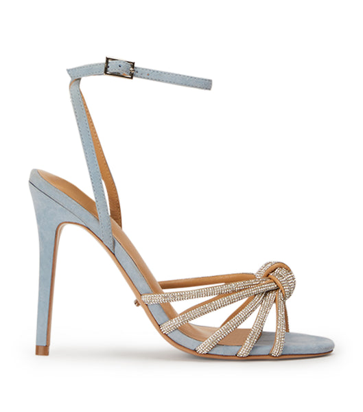 Tony Bianco Kyla Sky Mocka 11cm Strappy Heels Blå | SSEVO23190