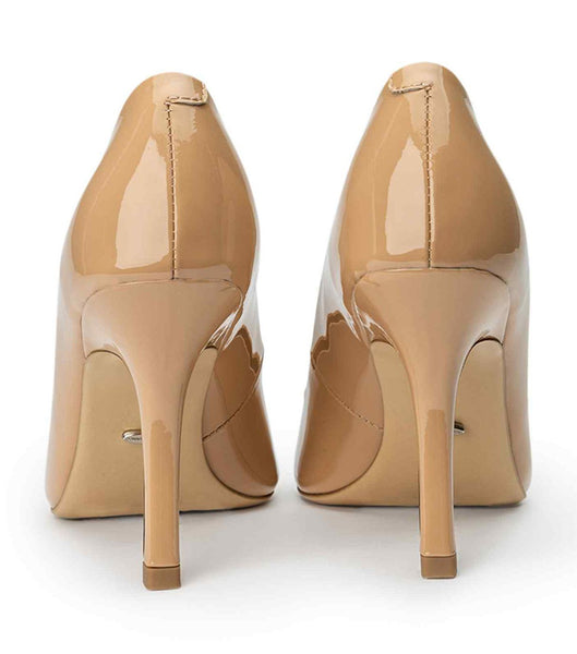 Tony Bianco Kysaia Nude Lack 9.5cm Court Skor Beige | SEXMI82138