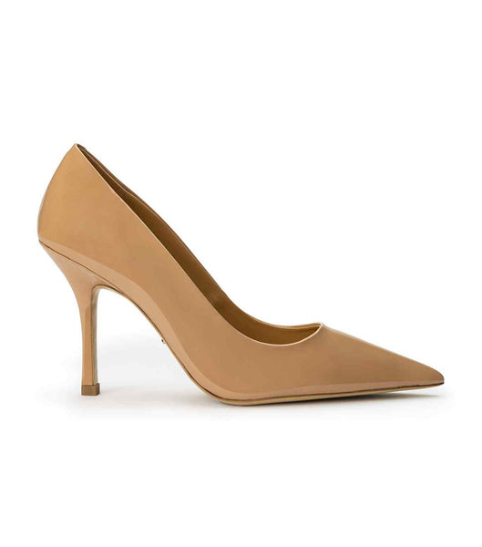 Tony Bianco Kysaia Nude Lack 9.5cm Evenemangsklackar Beige | SEZDE16768