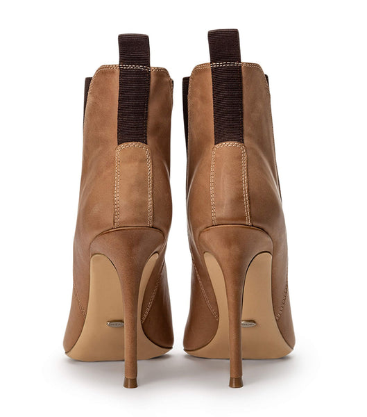 Tony Bianco Laken Caramel Diesel 10.3cm Lackstövlar Bruna | ESEVG59947