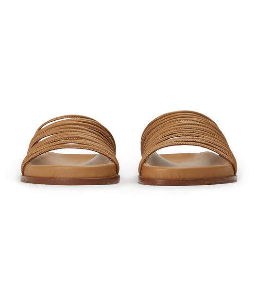 Tony Bianco Libi Biscuit Nappa Platta Sandaler Gula | ZSENQ21378