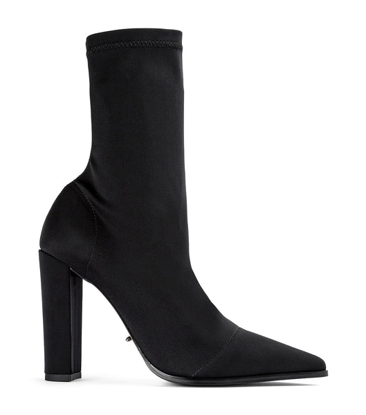 Tony Bianco Lila Black Lycra 10.3cm Ankelboots Svarta | LSESX96738