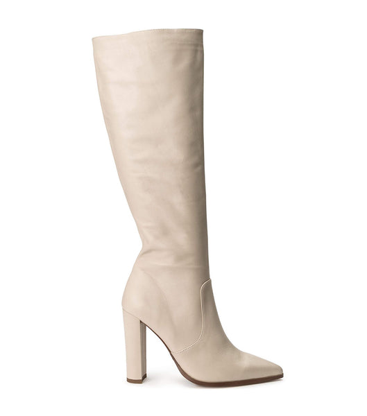 Tony Bianco Lucille Vanilla Venice 10.3cm Mid Calf Boots Ljusgula | ZSENQ16791