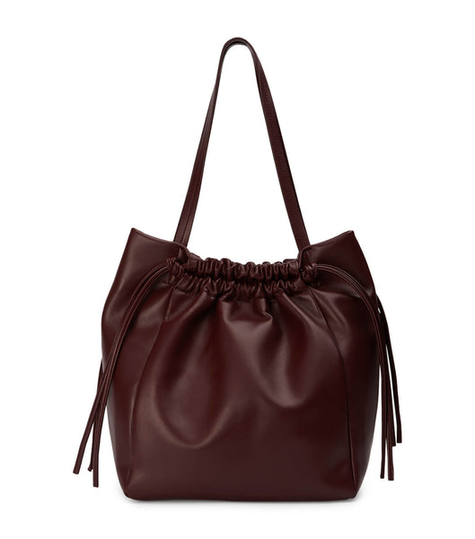 Tony Bianco Lucky Vino Läder Handbag Tillbehör Röda | SEDFL44891