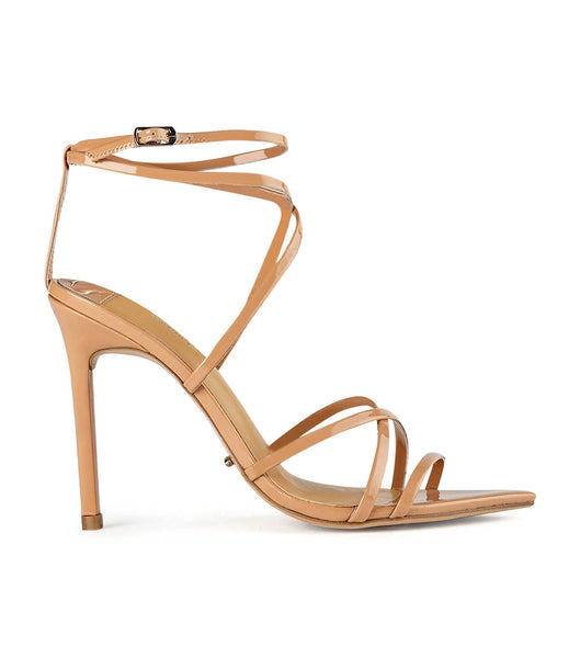 Tony Bianco Marcy Nude Lack 10.5cm Brudklackar Beige | YSEVQ75877