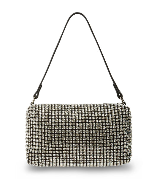 Tony Bianco Moma Clear Crystal Mini Handbags Tillbehör Silver | SEQCS27874