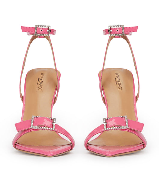 Tony Bianco Mopsy Flamingo Lack 10.5cm Stilettklackar Rosa | SEJKU16048