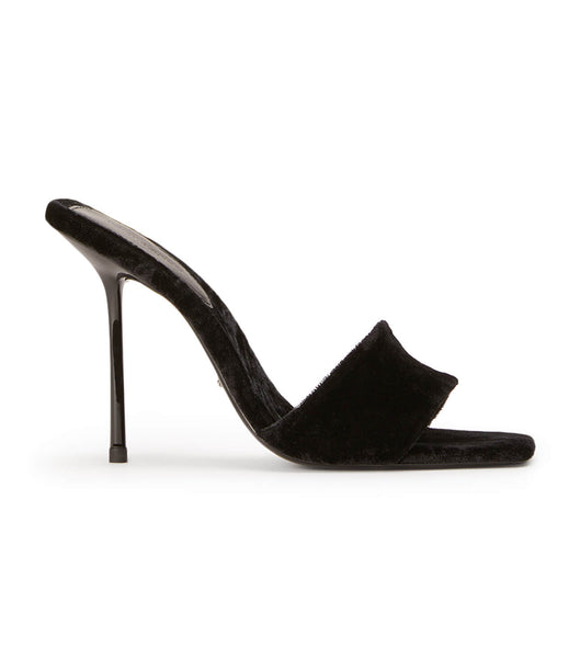 Tony Bianco Natalie Black Crush 10.5cm Stilettklackar Svarta | FSEHY93596