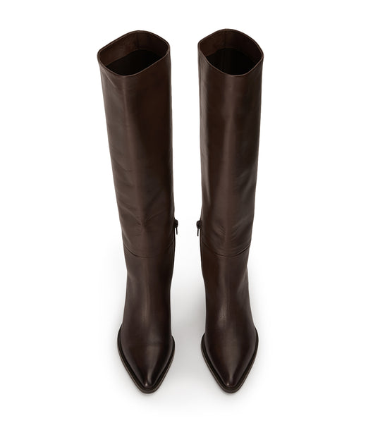 Tony Bianco Peppe Choc Como 7.5cm Mid Calf Boots Choklad | SEQCS80959