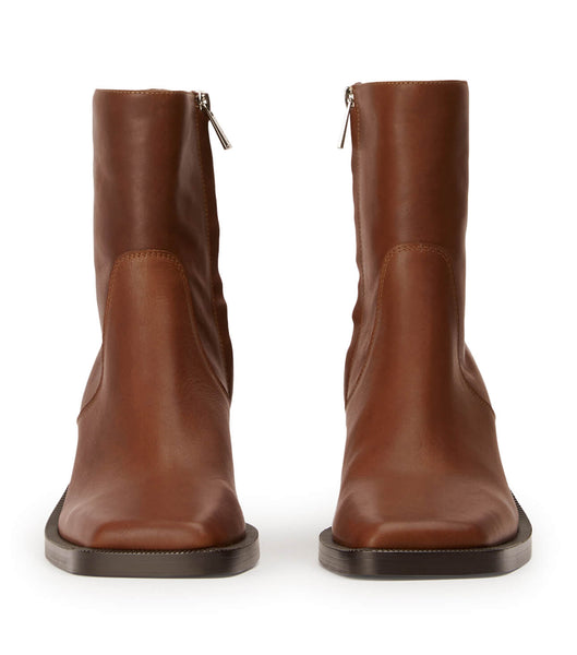 Tony Bianco Prince Cognac 8cm Ankelboots Bruna | DSEKV68165