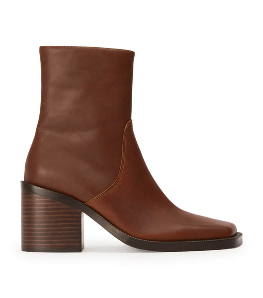 Tony Bianco Prince Cognac 8cm Ankelboots Bruna | DSEKV68165