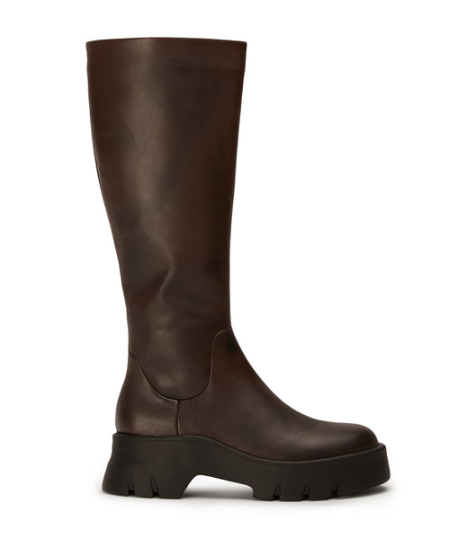 Tony Bianco Rage Choc Como 5.5cm Mid Calf Boots Choklad | ASEWC40187