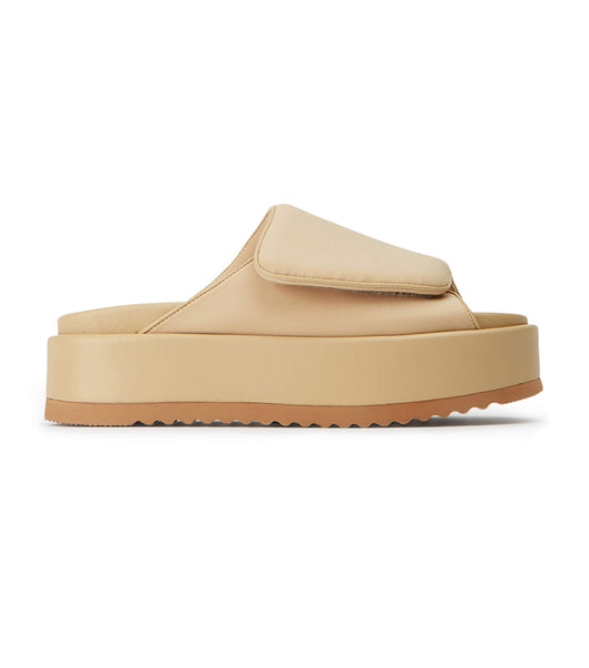 Tony Bianco Roxana Nude Scuba 6cm Sandaler Beige | SEJVR59390