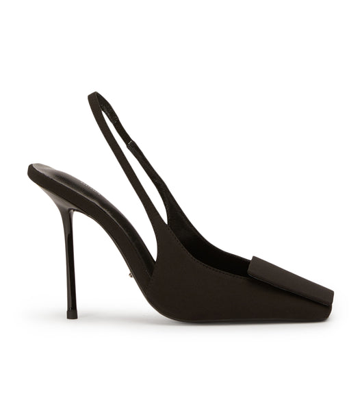 Tony Bianco Rue Black Crepe 10.5cm Stilettklackar Svarta | LSETR42430