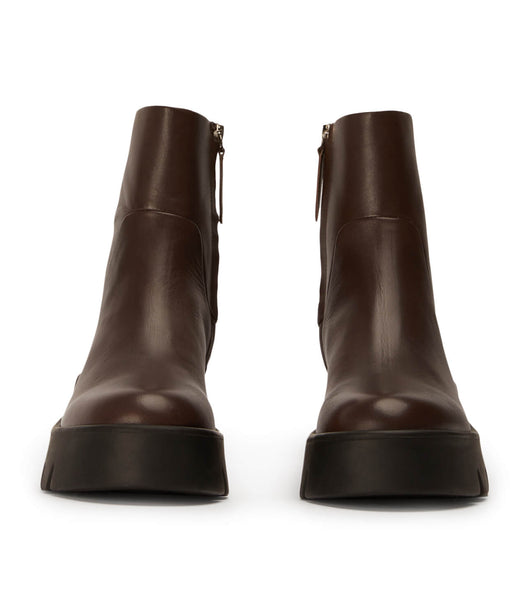 Tony Bianco Rumble Choc Como 5.5cm Ankelboots Choklad | USEND97067