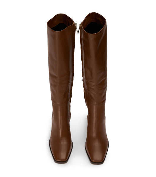 Tony Bianco Rylee Rust Venice 8.5cm Mid Calf Boots Röda | SEZDE26745