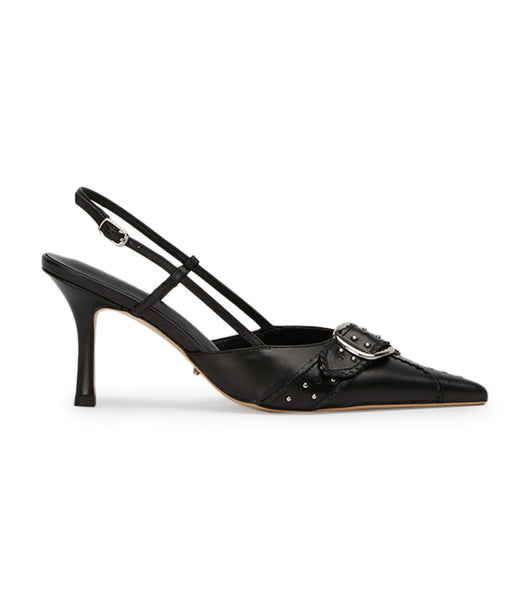 Tony Bianco Sadie Black Como 8cm Court Skor Svarta | BSESD13965