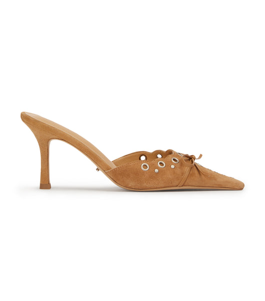 Tony Bianco Shae Butterscotch Mocka 8cm Court Skor Beige | SEJBT75888