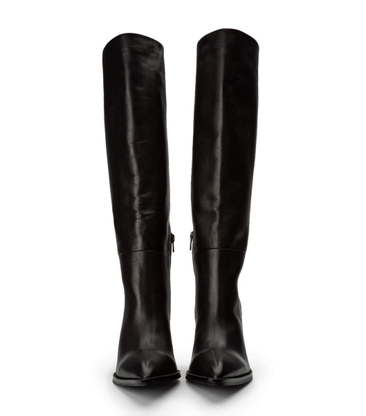 Tony Bianco Skyla Black Como 9cm Mid Calf Boots Svarta | SEZPD52534