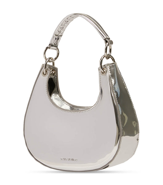 Tony Bianco Talia Silver Shine Mini Handbags Tillbehör Silver | SEEGJ50639