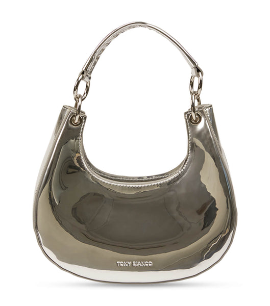 Tony Bianco Talia Silver Shine Mini Handbags Tillbehör Silver | SEEGJ50639