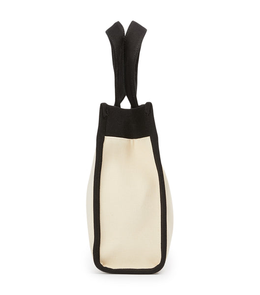 Tony Bianco Teagan Black/Beige Tote Bag Tillbehör Svarta Beige | SEZDE30021