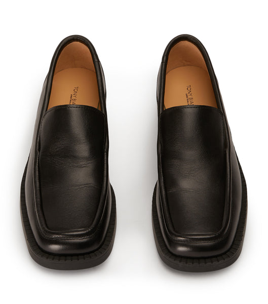 Tony Bianco Teddy Black Como 4cm Loafers Svarta | YSEGT30590