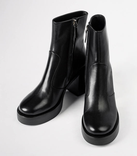 Tony Bianco Thunder Black Como 9cm Ankelboots Svarta | DSEVO34442