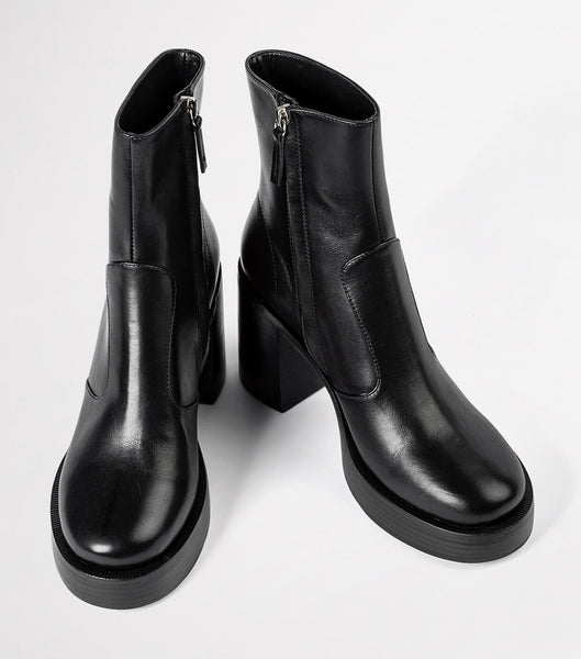 Tony Bianco Thunder Black Como 9cm Ankelboots Svarta | DSEVO34442