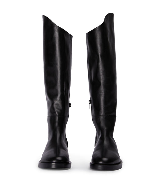 Tony Bianco Tyler Black Como 4cm Mid Calf Boots Svarta | SEDYB37786