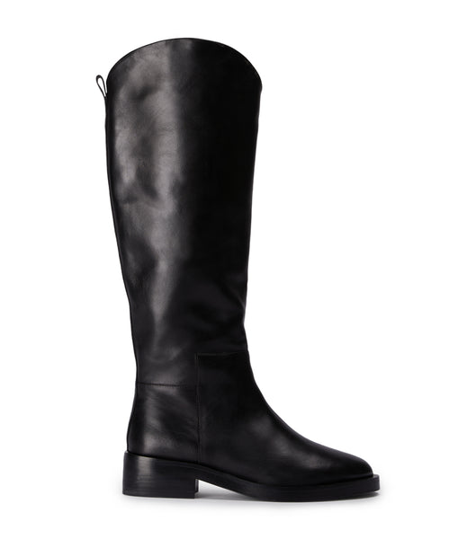 Tony Bianco Tyler Black Como 4cm Mid Calf Boots Svarta | SEDYB37786