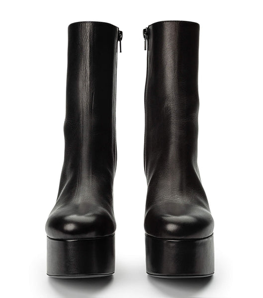 Tony Bianco Tyra Black Como 12cm Ankelboots Svarta | TSEWZ30145