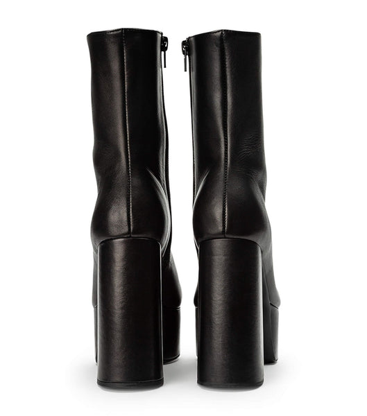 Tony Bianco Tyra Black Como 12cm Ankelboots Svarta | TSEWZ30145