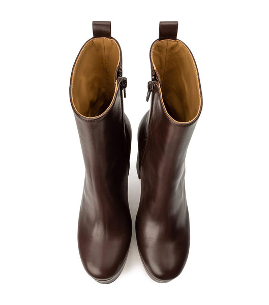 Tony Bianco Tyra Choc Como 12cm Ankelboots Choklad | DSEVO78576