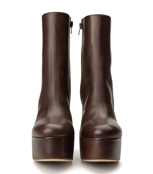 Tony Bianco Tyra Choc Como 12cm Ankelboots Choklad | DSEVO78576