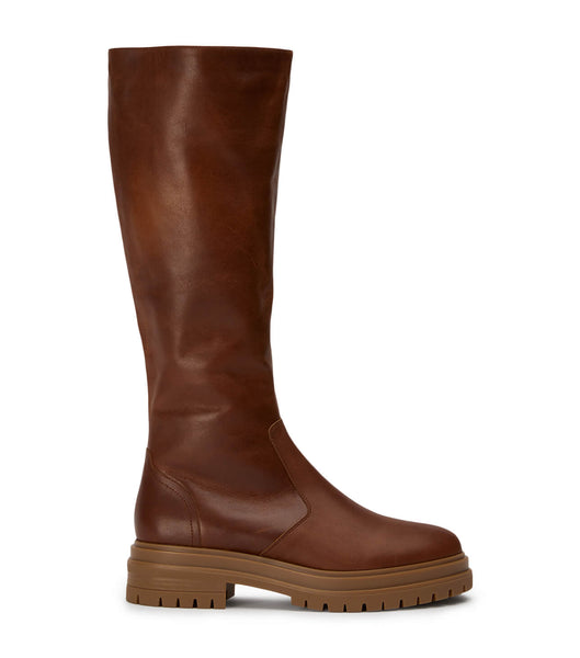 Tony Bianco Wanda Cognac 4.5cm Mid Calf Boots Bruna | DSEVO18573