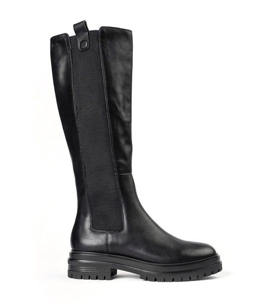 Tony Bianco Winx Black Venice 4.5cm Mid Calf Boots Svarta | USETG28638