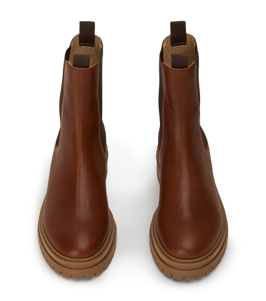 Tony Bianco Wolfe Cognac 4.5cm Ankelboots Bruna | SEJVR85617