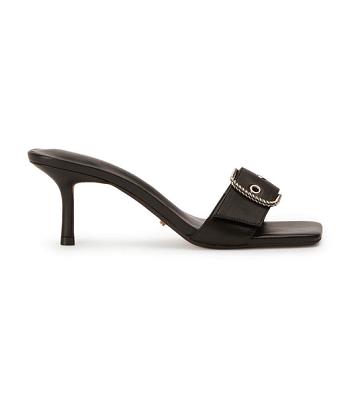 Tony Bianco Amy Black Nappa 6.5cm Evenemangsklackar Svarta | SEQAV61545