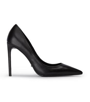 Tony Bianco Anja Black Como 10.5cm Court Skor Svarta | GSEUC78424