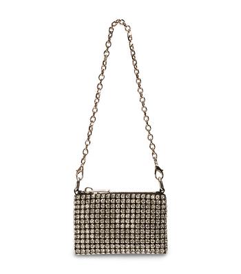 Tony Bianco Arabelle Clear Crystal Mini Handbags Tillbehör Silver | SEZPD61465