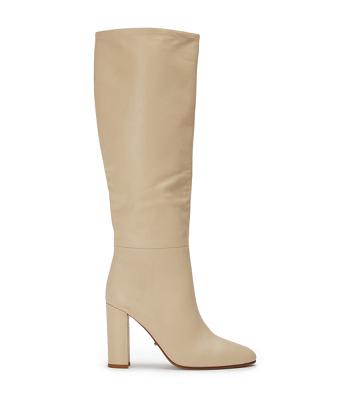 Tony Bianco Boss Vanilla Venice 9.5cm Mid Calf Boots Ljusgula | SEDFL48593