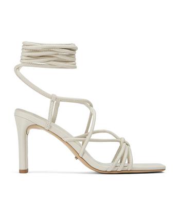 Tony Bianco Cyndi Dove Nappa 8.5cm Strappy Heels Vita | SEZDE71854