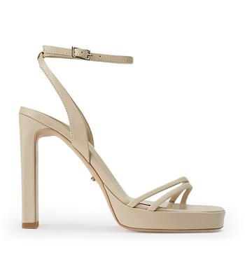 Tony Bianco Dandy Vanilla Capretto 11.5cm Strappy Heels Ljusgula | ZSEMJ32899