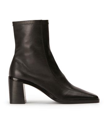 Tony Bianco Dusty Black Como 7.5cm Ankelboots Svarta | LSESX25102