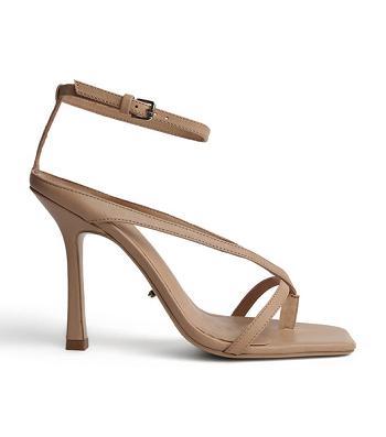 Tony Bianco Faythe Skin Sheep Nappa 10.5cm Strappy Heels Hudfärg | ZSENQ27971